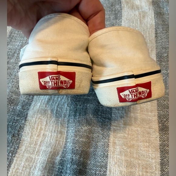 Womens SZ 7.5 VANS Authentic Vr3 Lace Up White Sneakers Groovy Floral - Picture 5 of 7